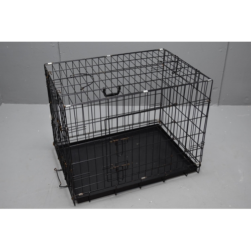 541 - Collapsable Animal Pet Enclosure with Base Tray approx 30