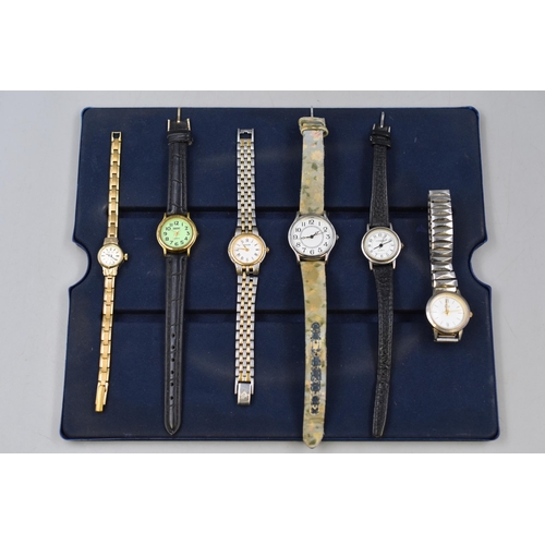 152 - Selection of 6 Vintage Ladies Watches (untested)