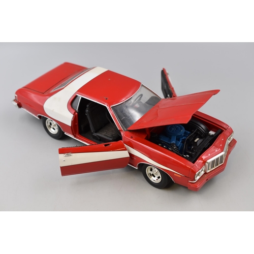 190 - An Ertl Diecast Starsky & Hutch Ford Gran Torino, 1:18 Scale. AF