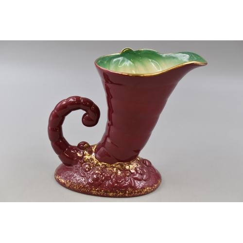 200 - Beswick Palm Tree (1272) Horn Jug, Approx. 16cm Tall