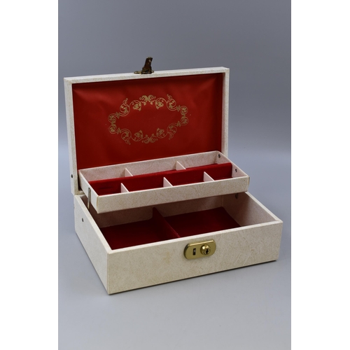 287 - A Vintage Design Philipp Jewellery Box 'By Appointment To The Royal Swedish Court'