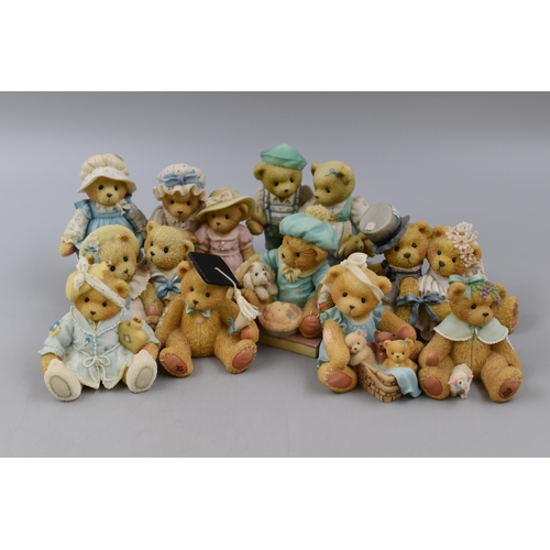 258 - A Selection of Ten Collectable Cherished Teddies To Include Gail, Harvey & Gigi, Robbie & Ra... 