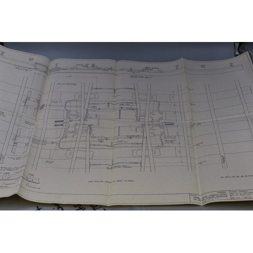 389 - Selection of Blueprints and Transport Drawings -London Department of the Chief Signal Engineer