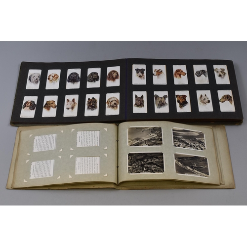 391 - Two Cigarette Card Albums To Include Britain From The Air, English Kings and Queens, Military Regime... 