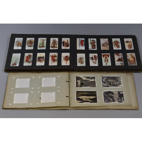 391 - Two Cigarette Card Albums To Include Britain From The Air, English Kings and Queens, Military Regime... 