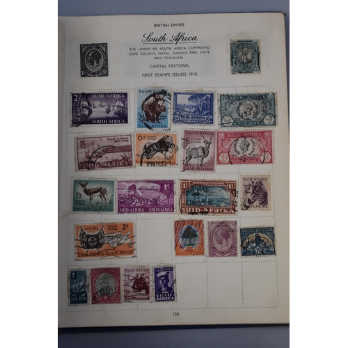 393 - An Album of Assorted Worldwide Stamps To Include GB, France, Germany, New Zealand, And More