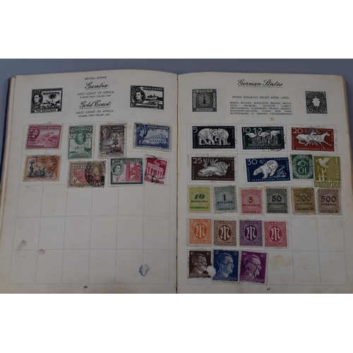 393 - An Album of Assorted Worldwide Stamps To Include GB, France, Germany, New Zealand, And More