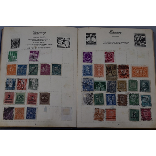 393 - An Album of Assorted Worldwide Stamps To Include GB, France, Germany, New Zealand, And More