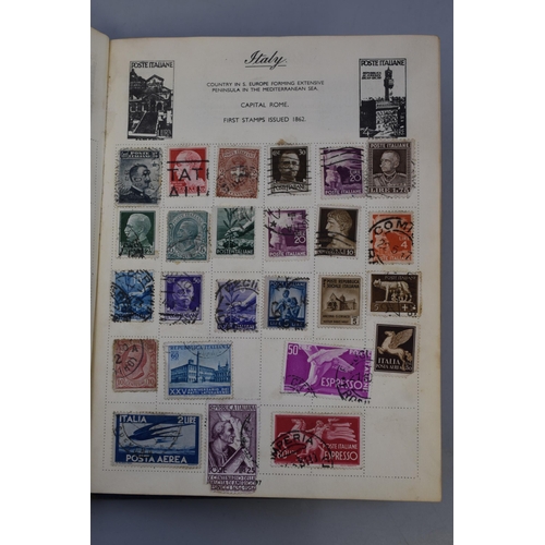 393 - An Album of Assorted Worldwide Stamps To Include GB, France, Germany, New Zealand, And More