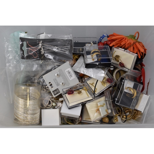 123 - Selection of Mixed Unsorted Jewellery (1.6kg)