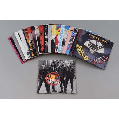 439 - A Limited Edition The Clash - The Singles 19 CD Box Set. Showing CD Versions of All 19 The Clash Sin... 