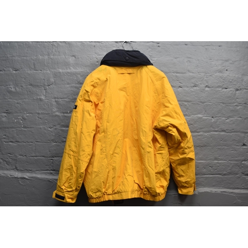 447 - Yellow MAINE Jacket Size XL