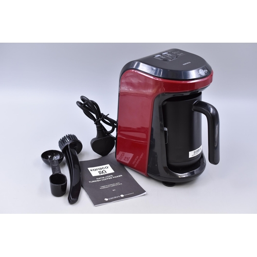 479 - Brand New Turkish Coffee Maker, Powers On When Tested complete with Cleaning Brush, Scoop and Instru... 