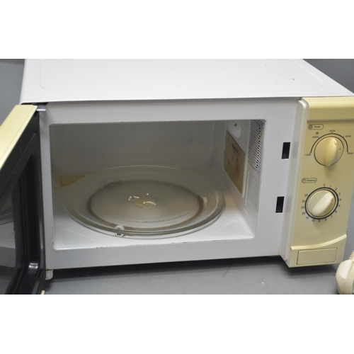 490 - Cookworks Microwave Oven with Variable Power settings, Powers on when tested