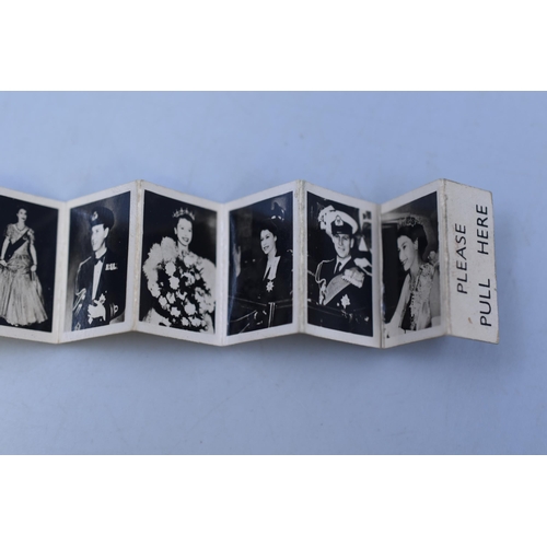 47 - Vintage Elizabeth R ll 1953 Locket Brooch with Photographs the Queen's Coronation Inside