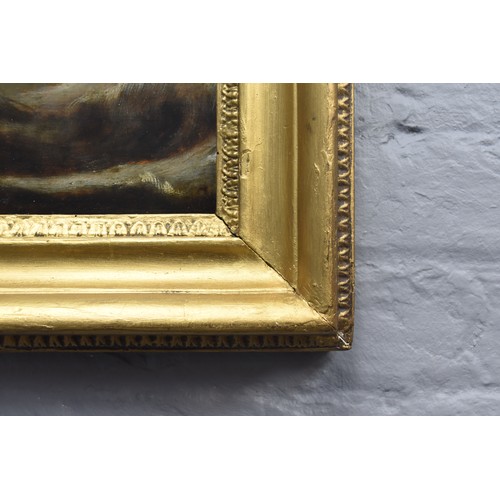 1 - A Framed Original Pieter Mulier The Elder 17th Century Oil on Board Painting 'Ships in a Storm', App... 