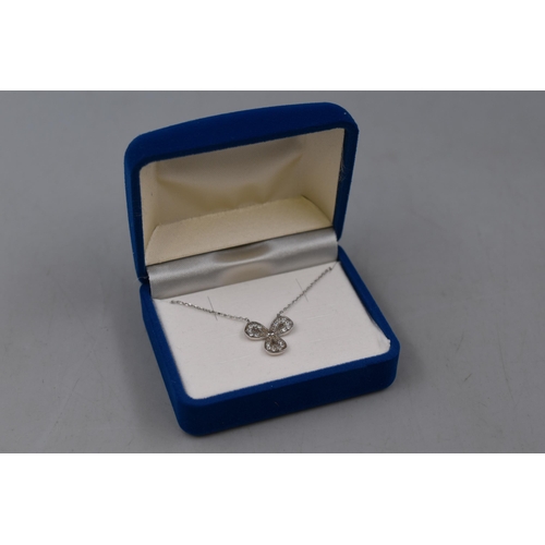 82 - Silver 925 Necklace Complete in Presentation Box