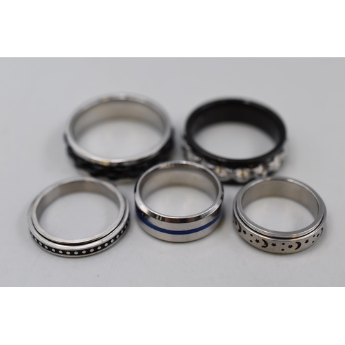 61 - Selection of Band Style Rings