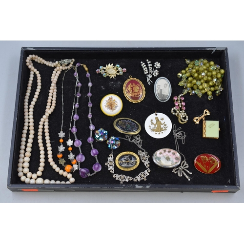 123 - Twenty Pieces of Kitsch Style Vintage Jewellery