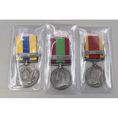 255 - Three Replica Medals (China, Afghanistan and Sudan)