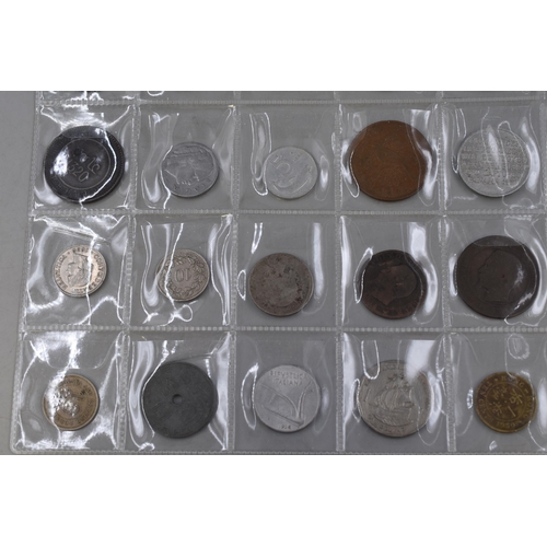 146 - A selection of 30 coins from around the world