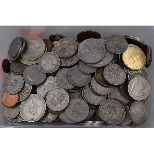 147 - Mixed Selection of Unsorted Coins (1kg)