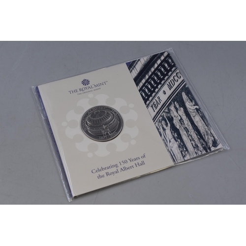 149 - Royal Mint 150 Years of the Royal Albert Hall £5 Coin