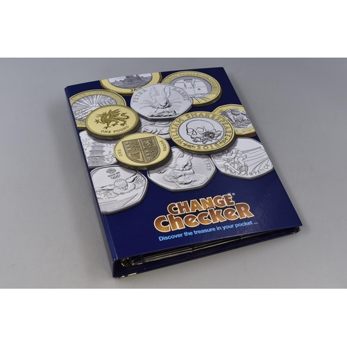 168 - Change Checker Complete 10p Alphabet Coin Set Complete with Case