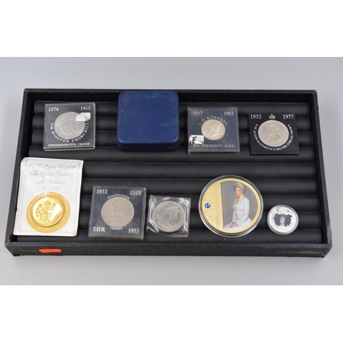 182 - Selection of Nine Commemorative Coins