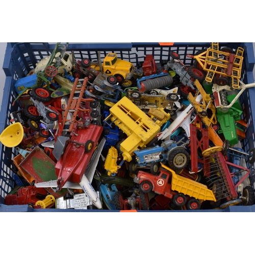 518 - Large Collection Of Various Metal Playworn Model Vehicles