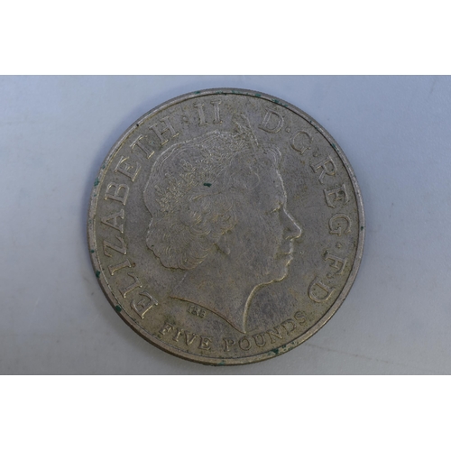 184 - British 2006 Queen Elizabeth II £5 Coin