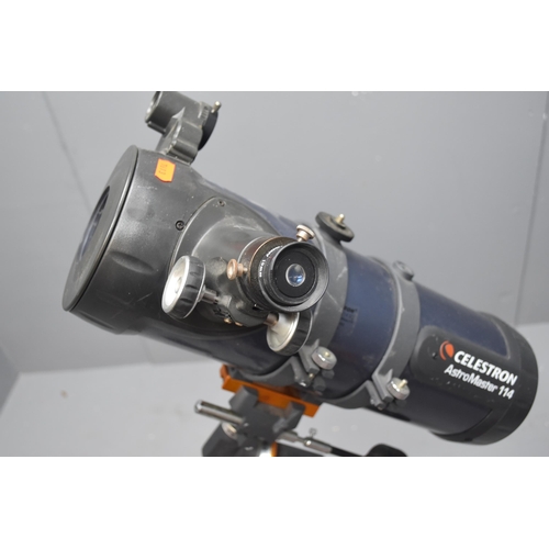 303 - Celestron AstroMaster 114EQ Reflector telescope (AF)