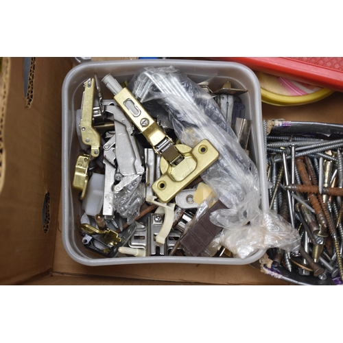 808 - Large Mixed Lot Including Allen Keys, Screws, Glass Cutter and More