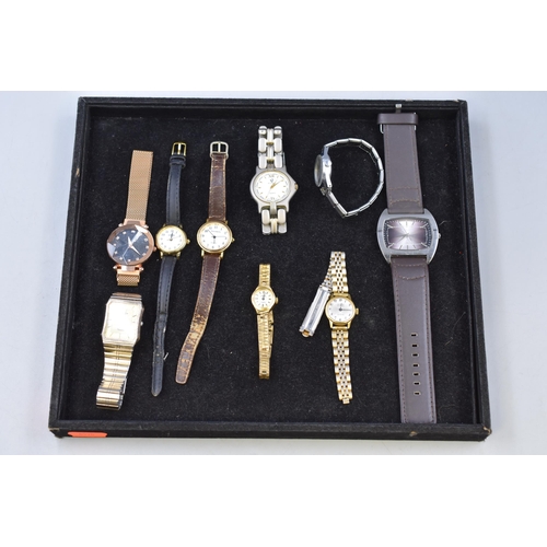 146 - Mixed Selection of Watches including Lorus, Sekonda, Peershardy, and More