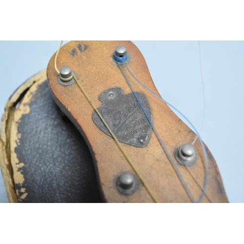 321 - An Antique John Grey & Sons Stainless Steel Body Banjolele With Tightening Key, And Carry Case. ... 