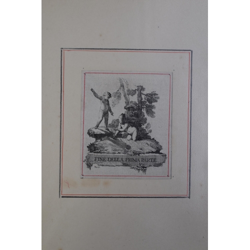 323 - A Folder of Various Artwork Etchings of Classical Paintings