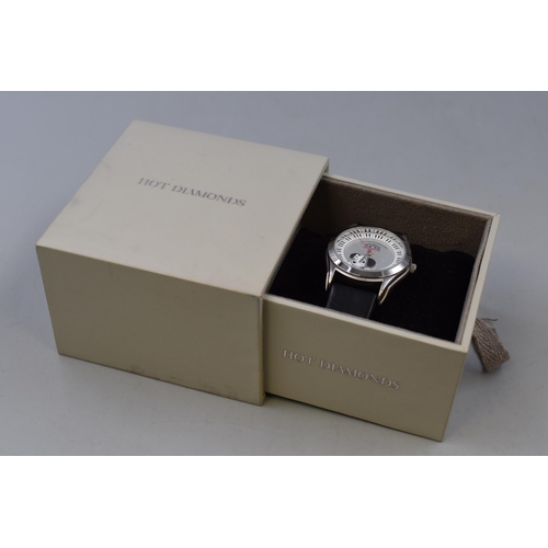 92 - A Disney 101 Dalmatians 40th Anniversary Quartz Watch, In Presentation Box. Working