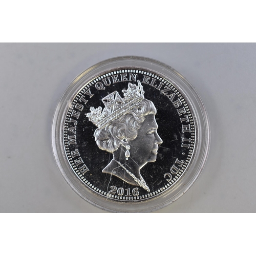 162 - Elizabeth II 2016 Silver £5 90th Birthday Crown