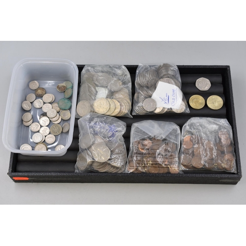 170 - Selection of Mixed Coinage including two Shillings, NHS 50p, two £2 Coins and More