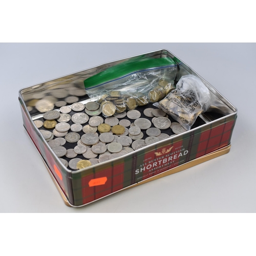 171 - Mixed Selection of Coinage including approx 100 Three Pence Coins (1.5kg)