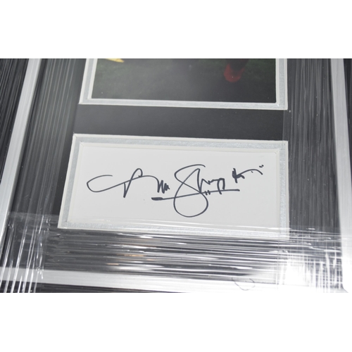 364 - Frank Worthington: Two Framed and Glazed Signed Photos Of Frank Worthington One Wearing His Bolton W... 