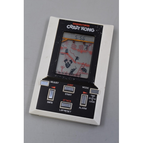 188 - Grandstand 1980s Crazy Kong Electronic Game