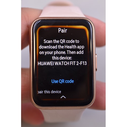 387 - Huawei Watch Fit 2 with Power Lead and Box (Working)