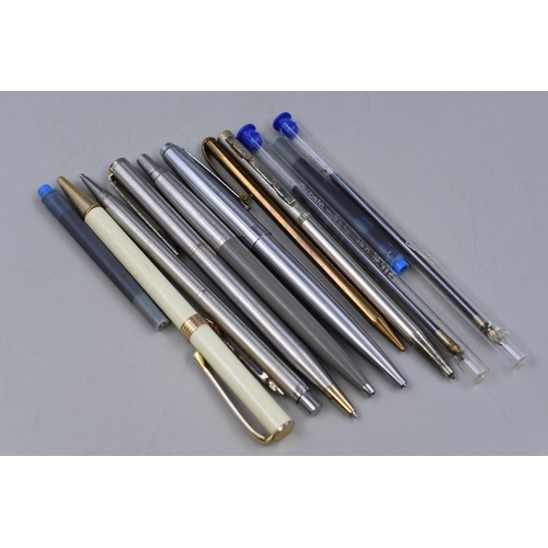 229 - A Selection of Collectable Pens and Refills To Include Parker, Platigum, And Others