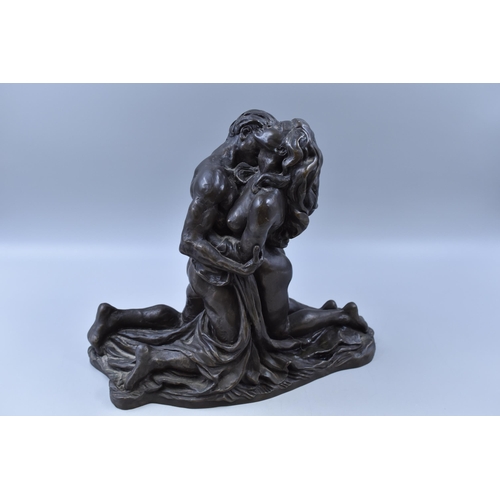 232 - A Ronald Cameron Limited Edition (1320/5000) Cold Cast Bronzed Statue Depicting Two Lovers, Approx 3... 