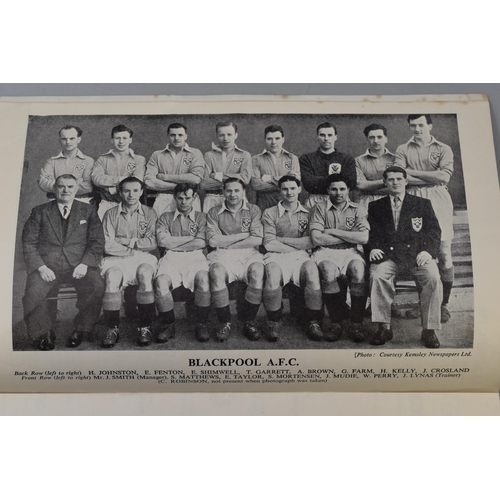 416 - Bolton Wanderers v Blackpool 1953 Official FA Cup Final Programme, Match Ticket, Community Song Shee... 