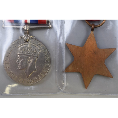 264 - George VI WWII 1939 to 1945 Star and Service Medal