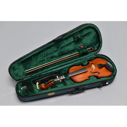 548 - Nice Quality Stentor Student ST Violin complete with Bow in Storage Case