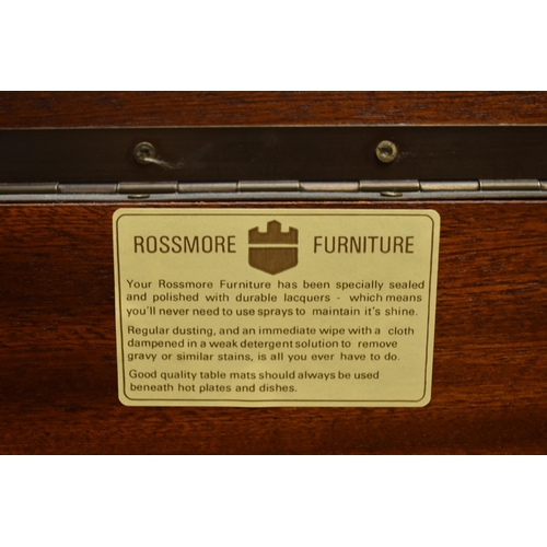 558 - Nice Quality Rossmore Two Door Media/Record Player Unit Housing a Single Top Drawer over Record Stor... 