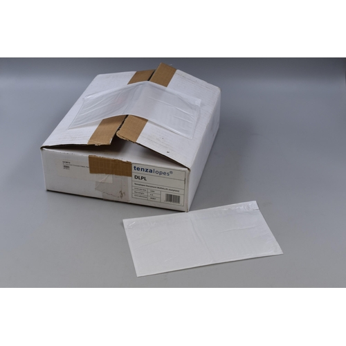 680 - A Box of 1000 Tenzalope Document Wallets, Approx 23cm x 13cm